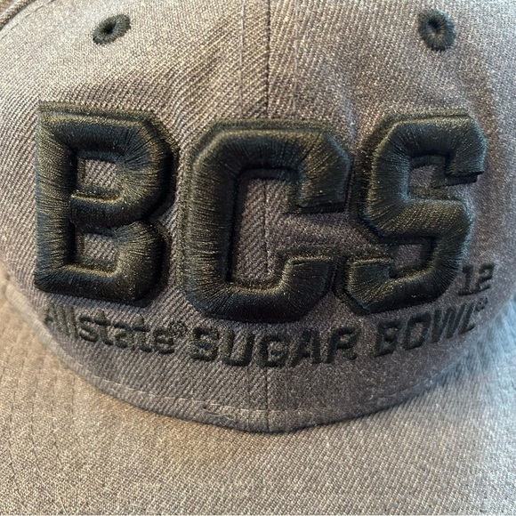 Nike BCS Allstate Sugar Bowl 2012 Championship Michigan Snapback Hat Gray OSFM - Picture 5 of 16
